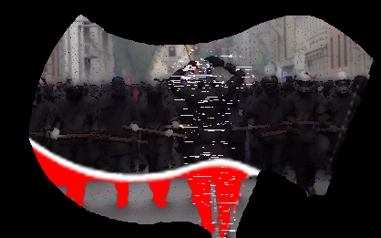 Black bloc poster